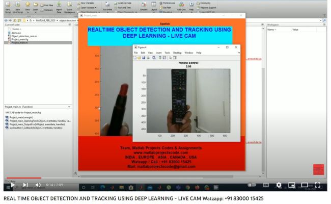 REAL TIME OBJECT DETECTION AND TRACKING USING DEEP LEARNING - LIVE CAM